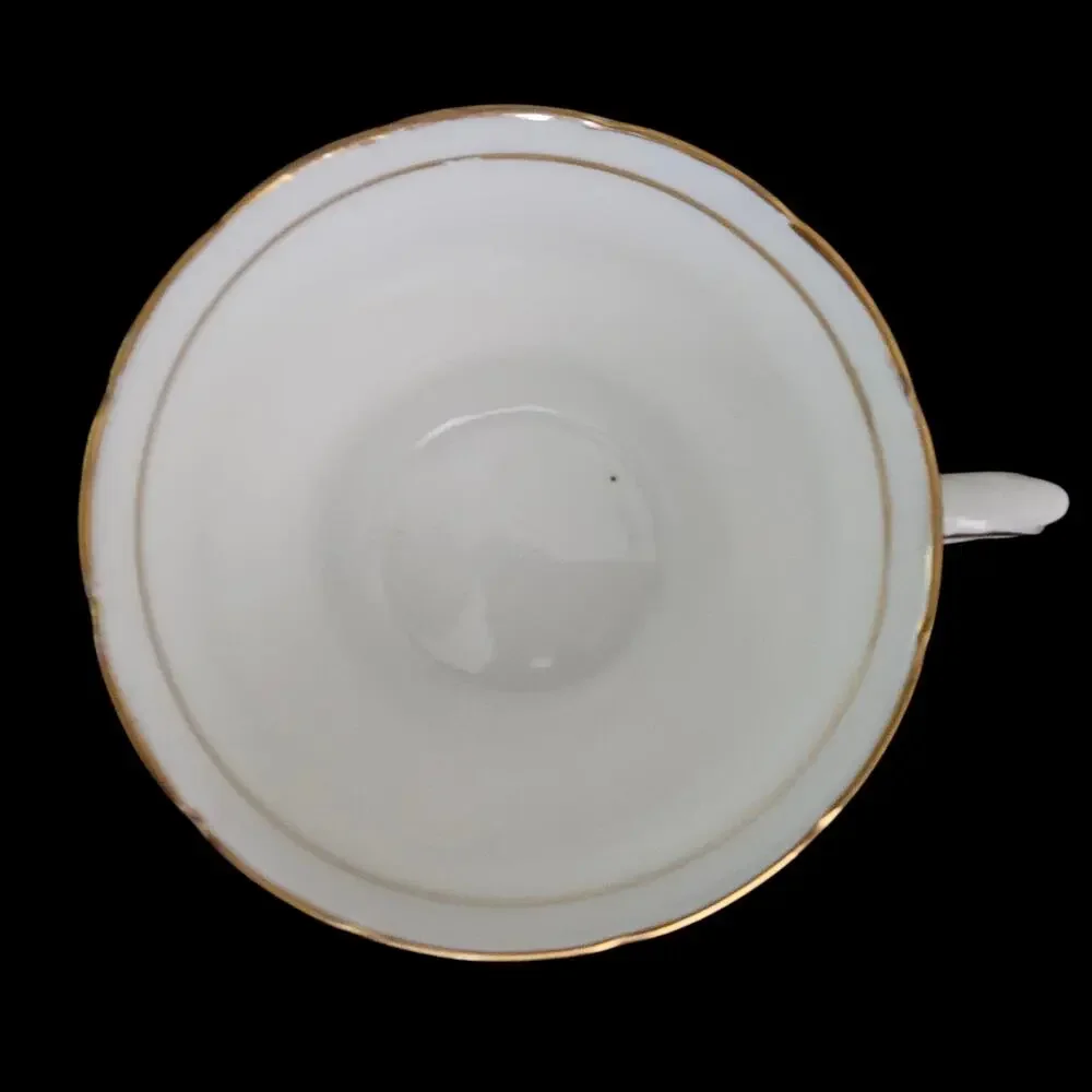 Colclough Bone China Floral Mug Purple Cottage Garden England